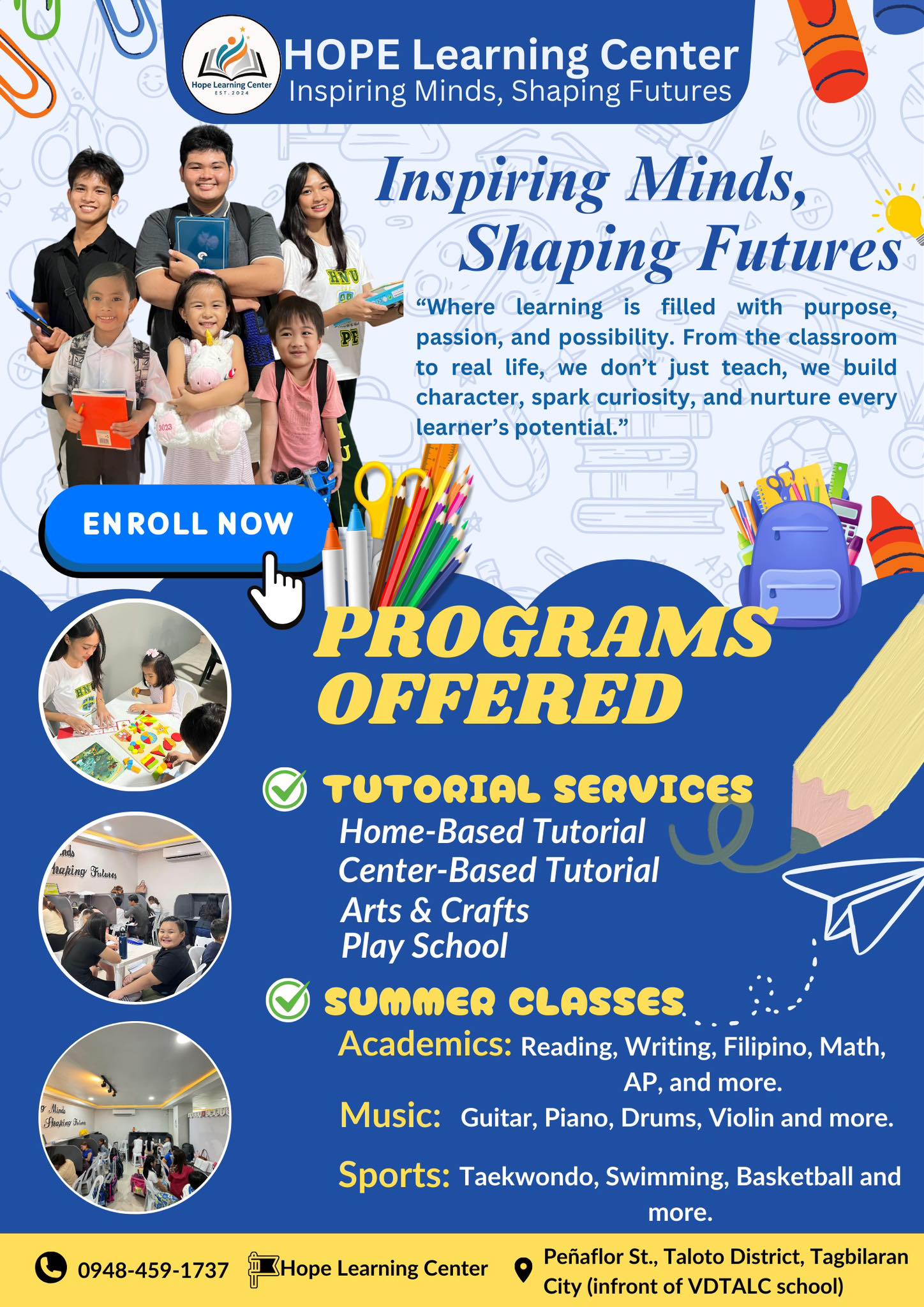HOPE Learning Center | Tagbilaran City