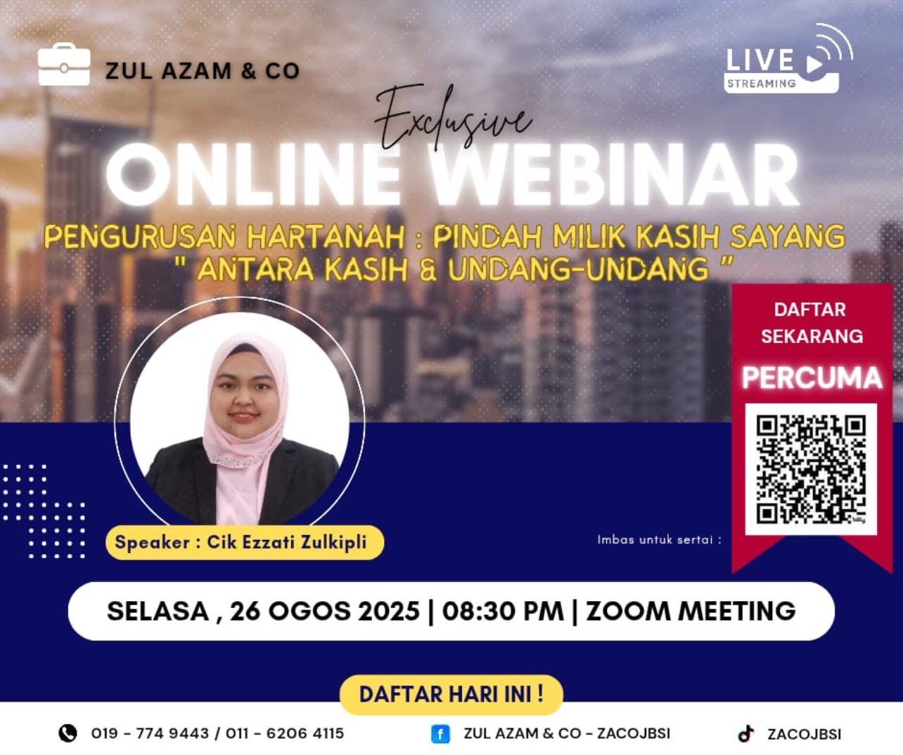 ZUL AZAM & CO - ZACOJBSI | Johor Bahru