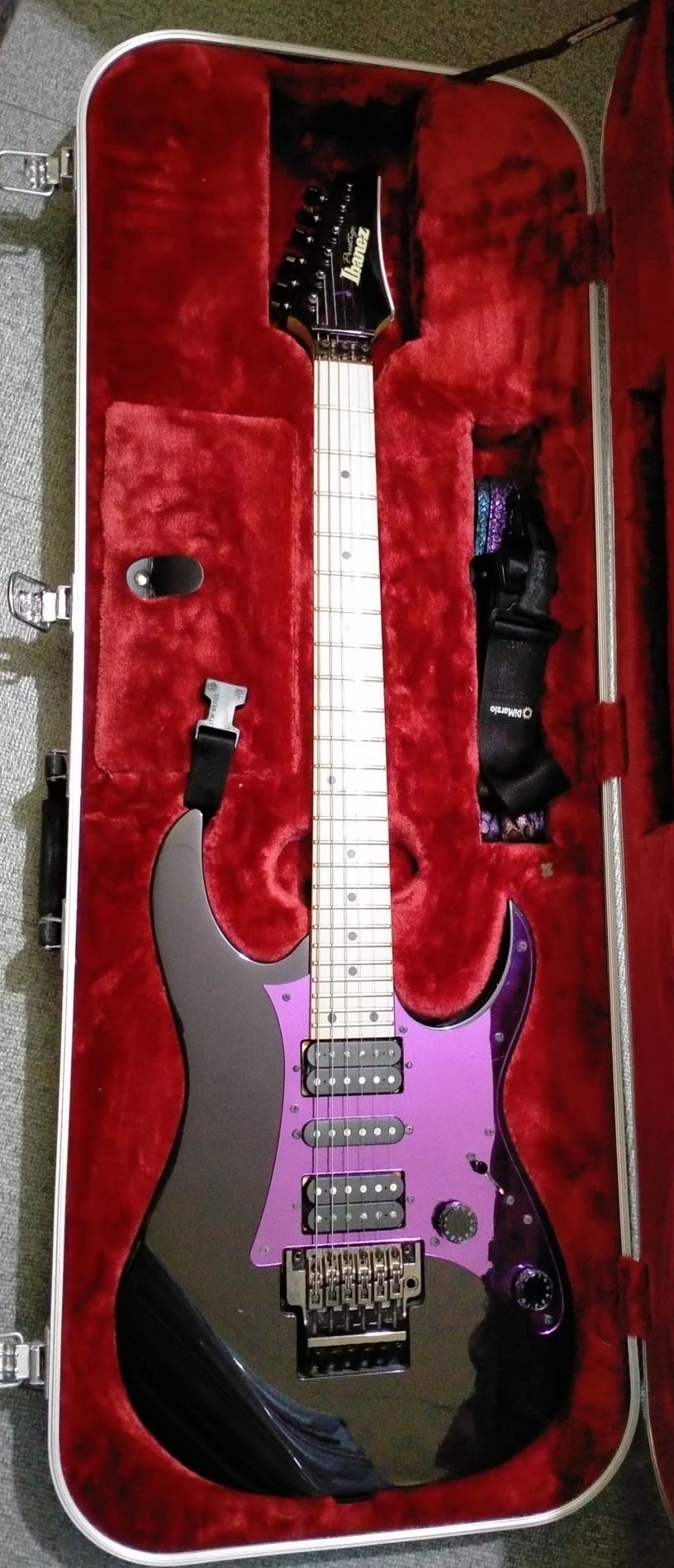 Upgraded 2016 Ibanez RG655M Prestige in Subterranean Purple Metallic