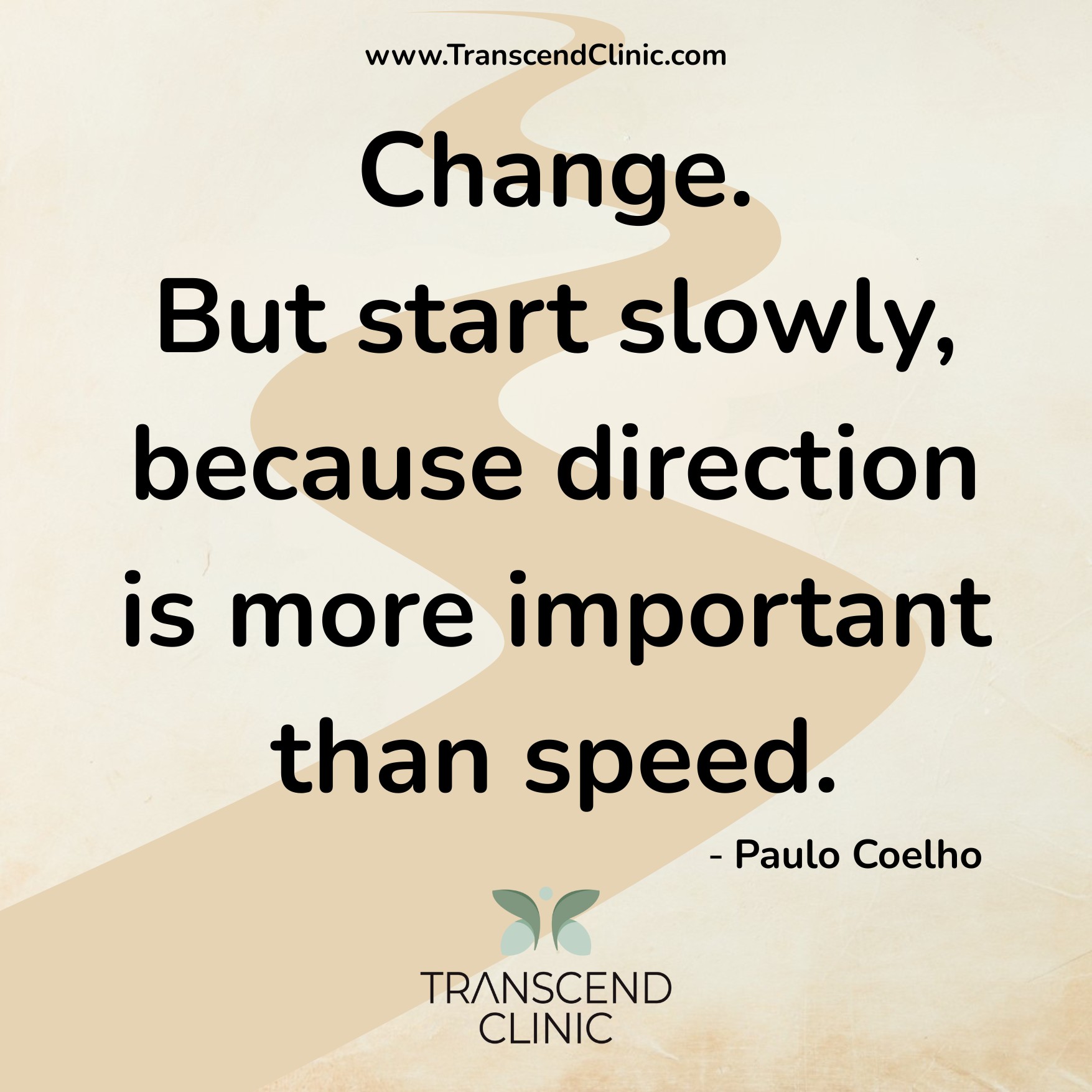 Transcend - Recovery isn’t a race, it's a journey. Every step, no ...