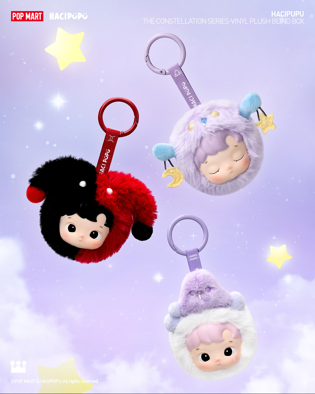 HACIPUPU The Constellation Series is here with a plushie galaxy