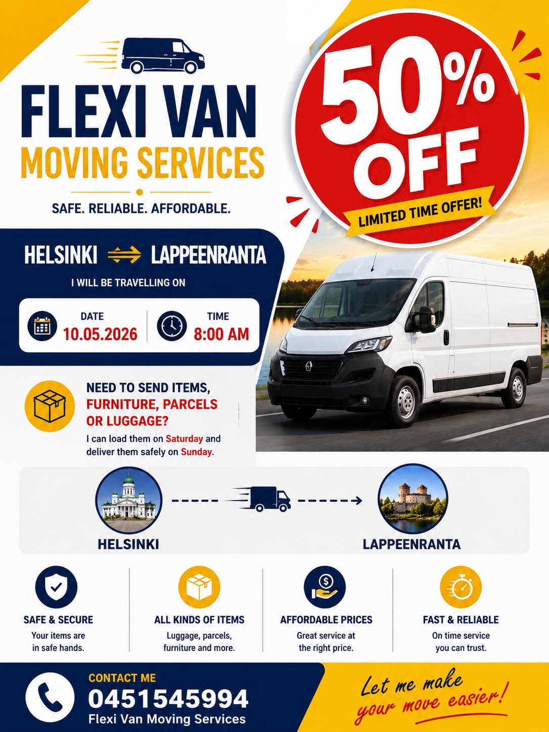 🚚 FLEXI VAN MOVING SERVICES 🚚