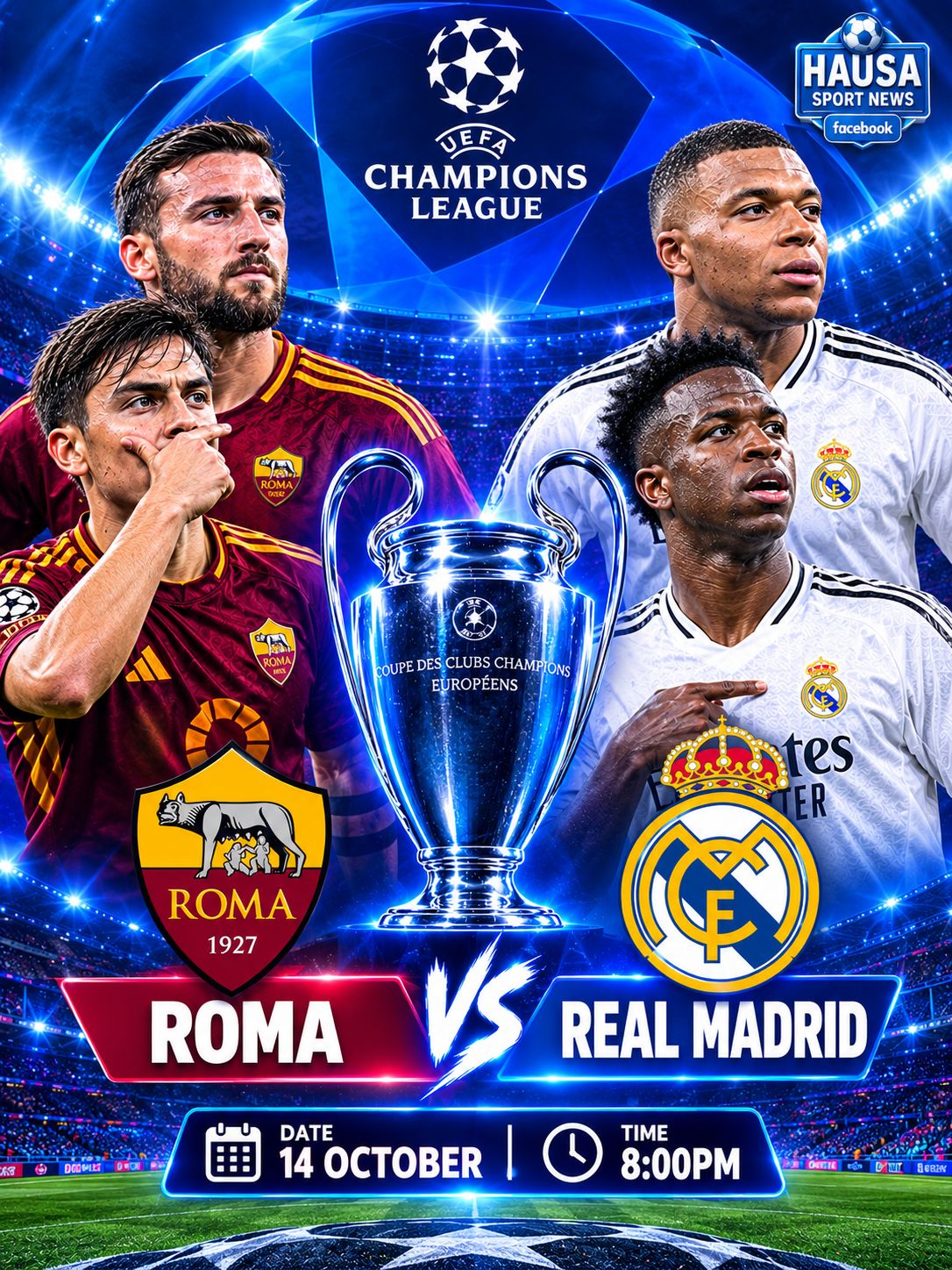 Real Madrid vs Roma: Champions League Match Preview