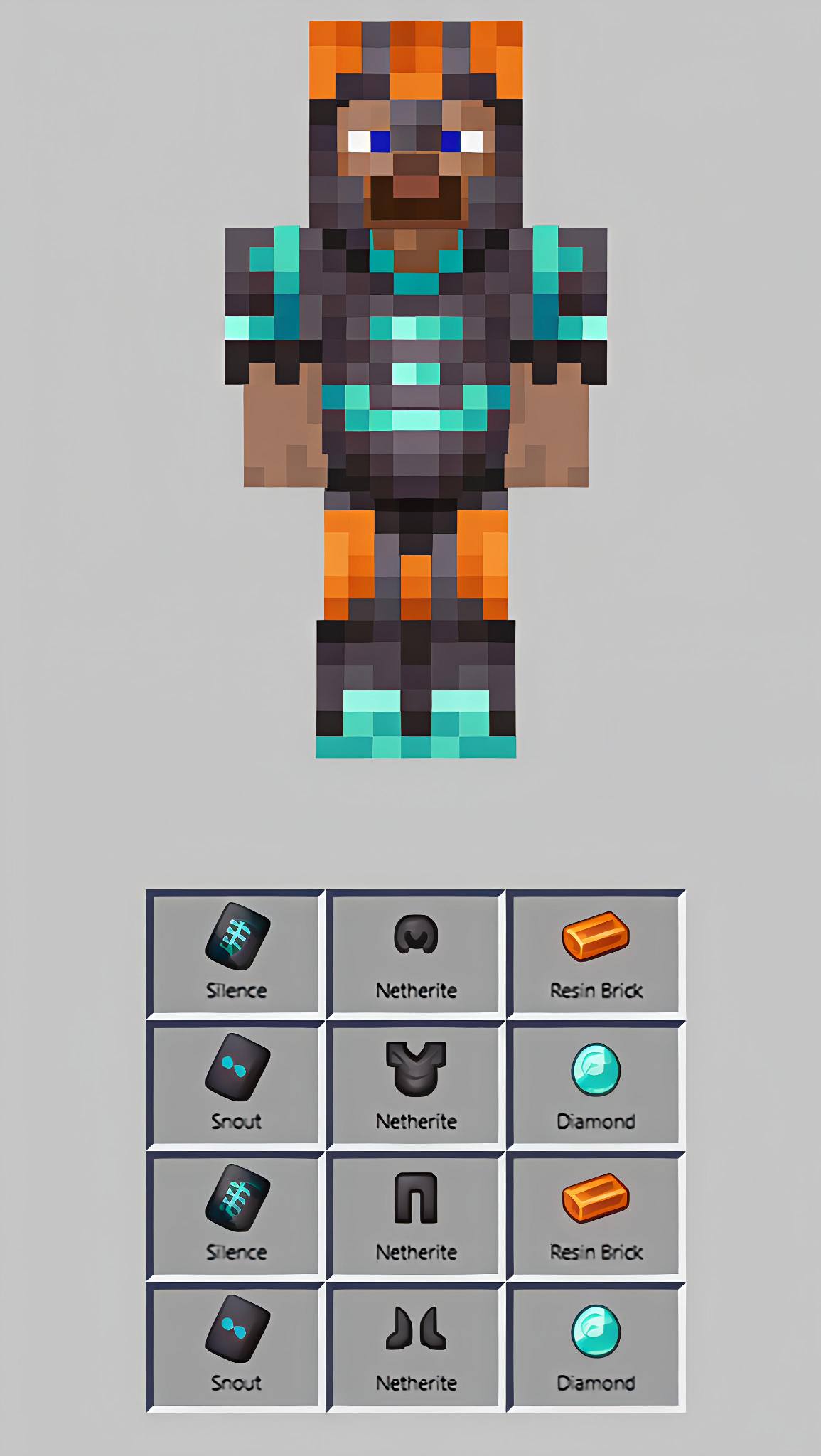 TheFluffy - Random Armor trim #minecraft | Facebook