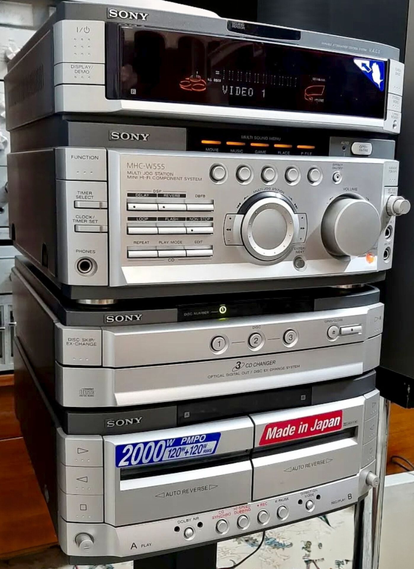 Sony MHC-W55 Mini Hi-Fi Component System.