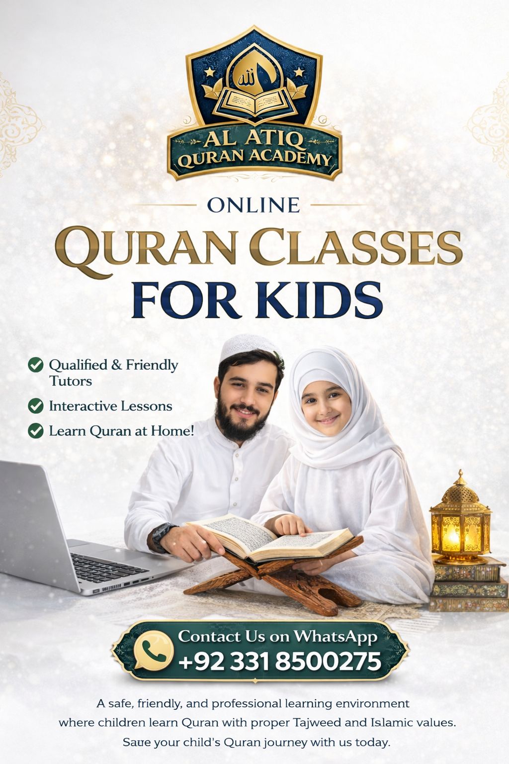 Al-Atiq Online Quran Academy | Uch