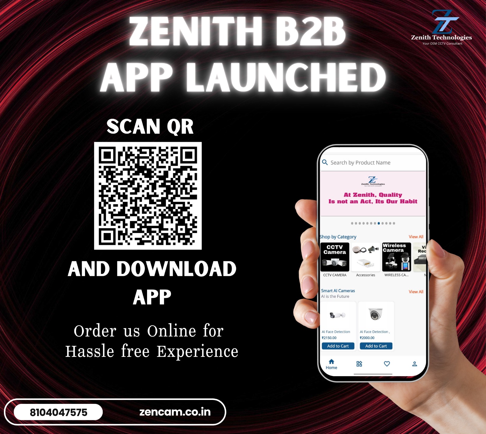 Zencam - Scan the QR Code to Download Our Latest CCTV B2B... | Facebook