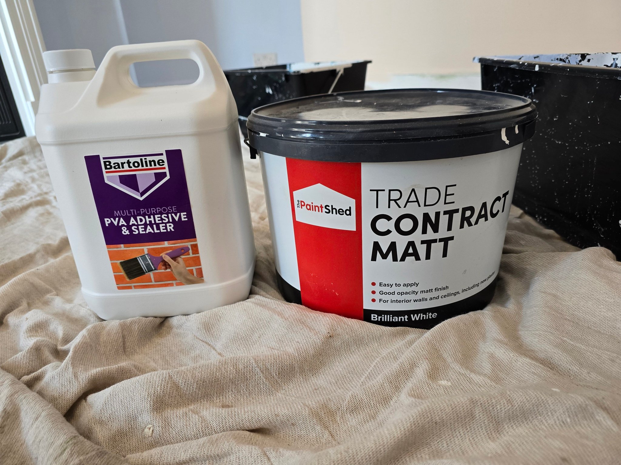 DIY Decorating - I wonder if you can mix PVA with paint to... | Facebook