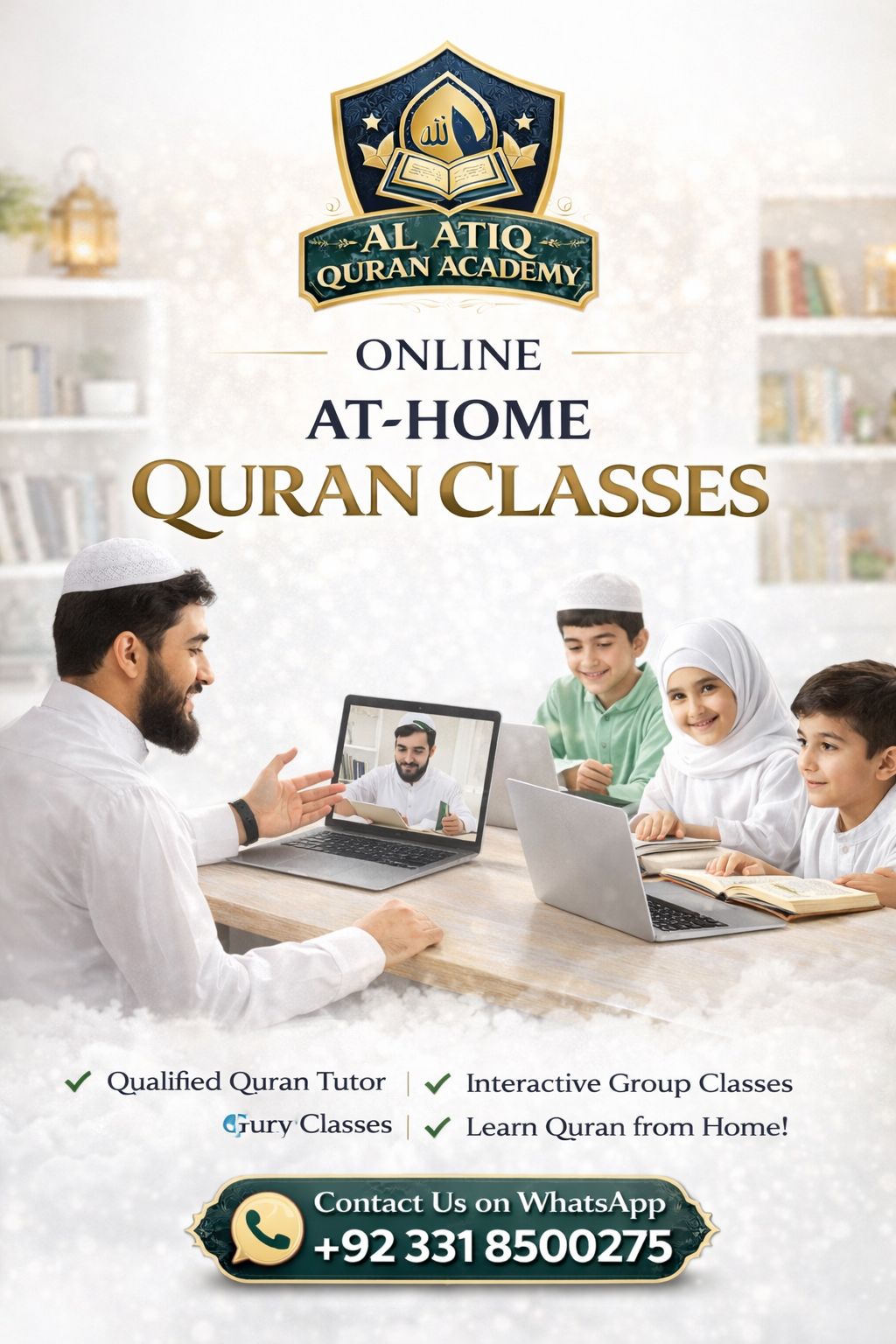 Al-Atiq Online Quran Academy | Uch