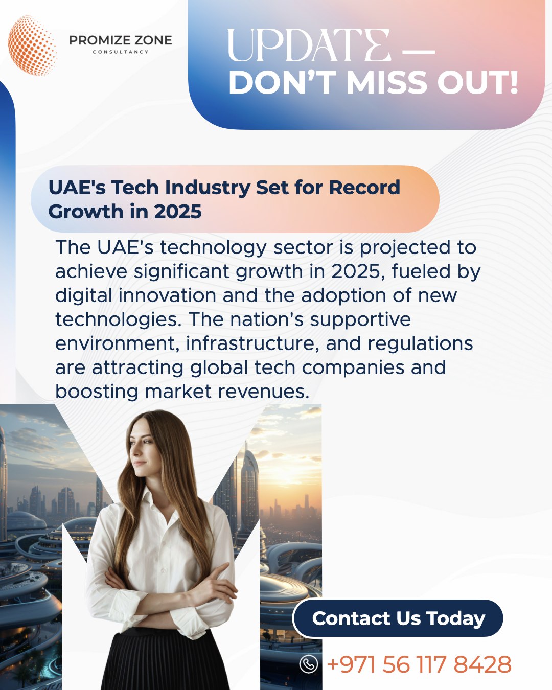Promize - 🚀 UAE’s Tech Industry Set for Record Growth in 2025! 🌐📈 The ...