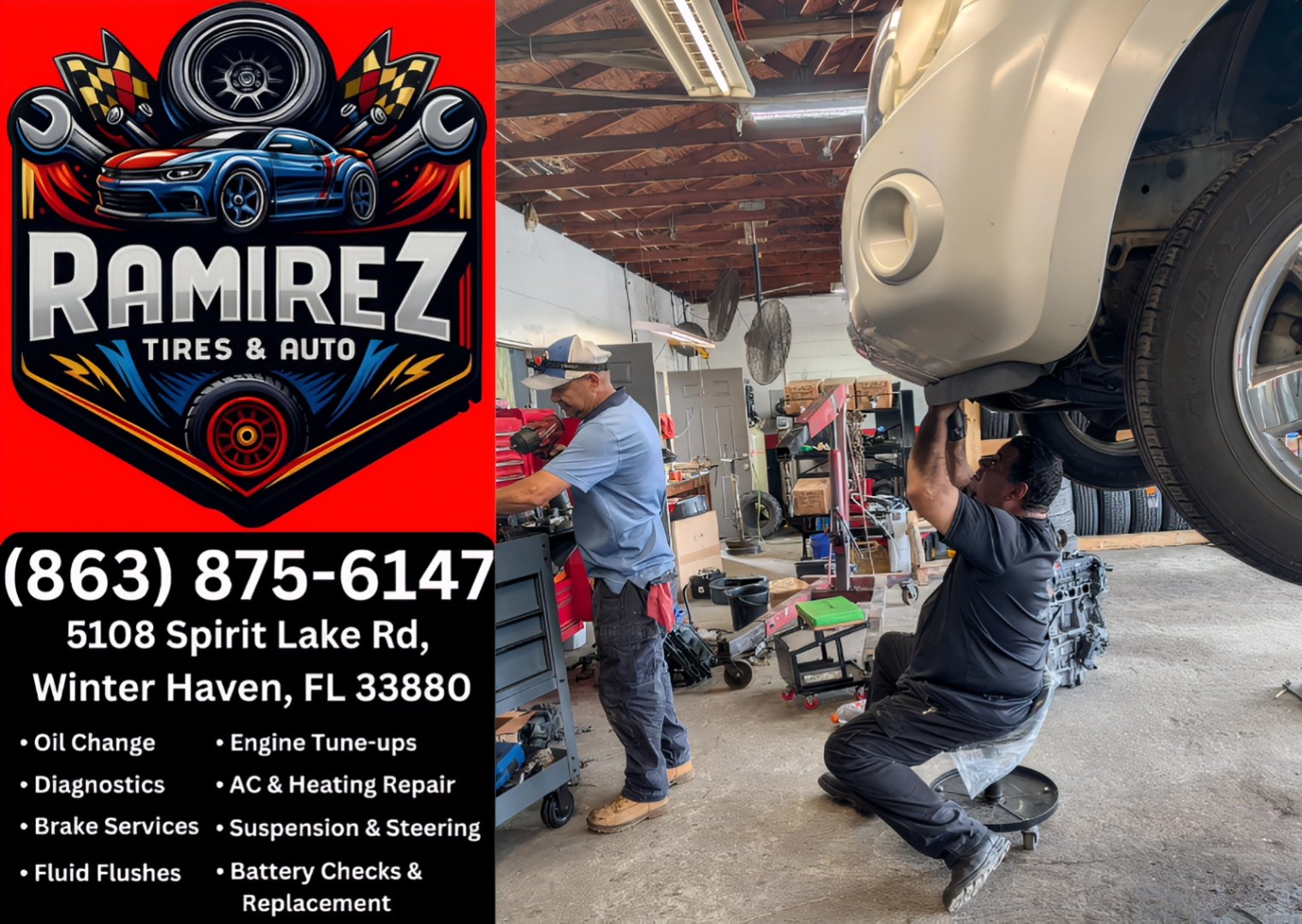 Eye - 🚗 **Ramirez Tire & Auto Services** 5108 Spirit Lake Rd, Winter ...