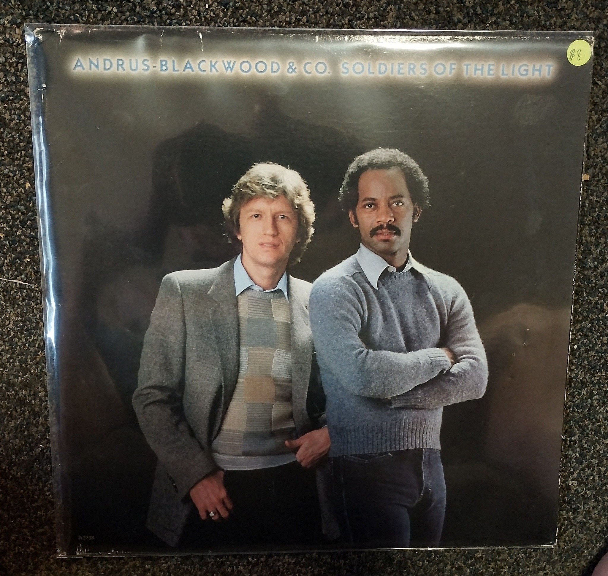 Terry Blackwood and Sherman Andrus singing together on live albums