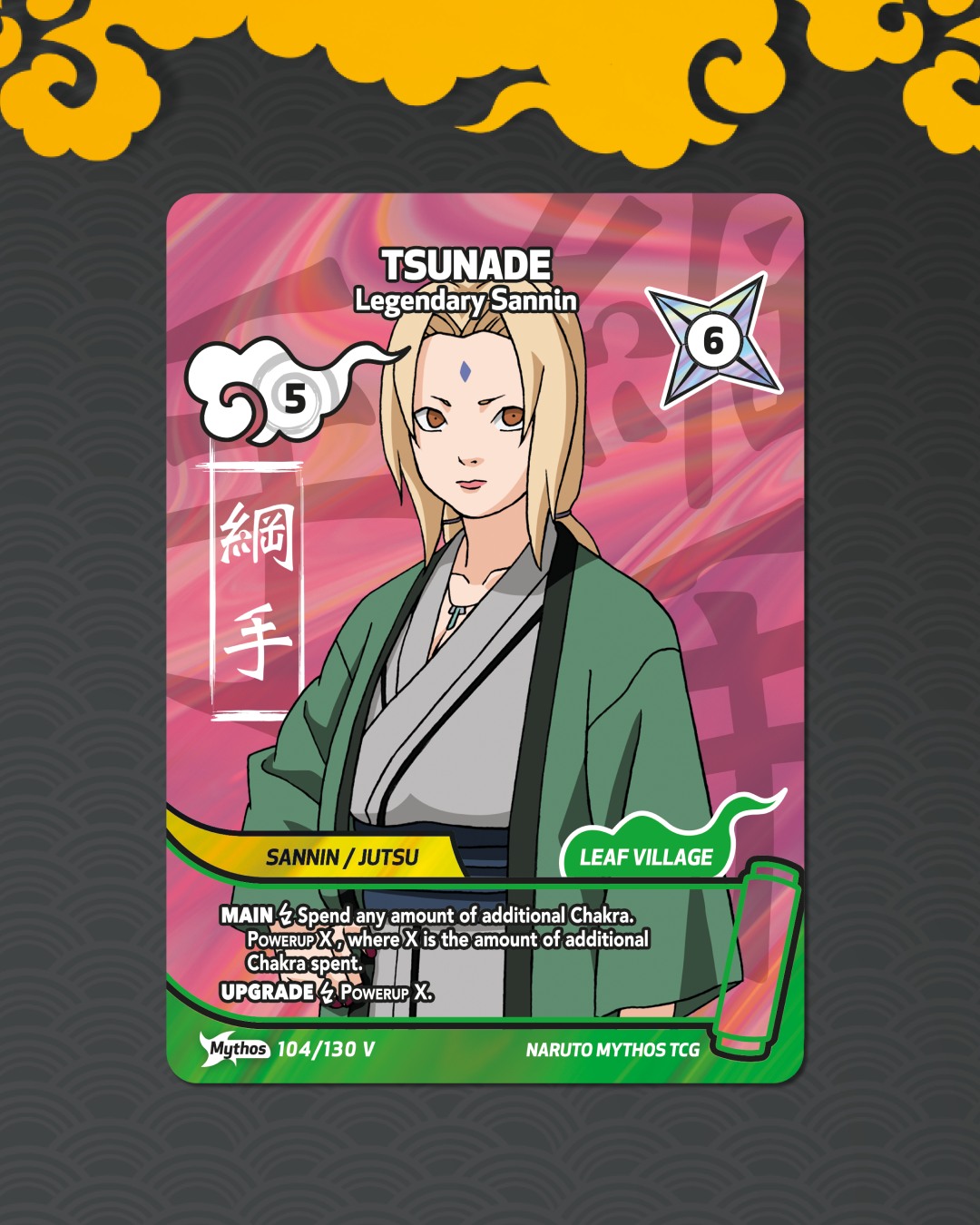 New Naruto Mythos TCG weekly cards available