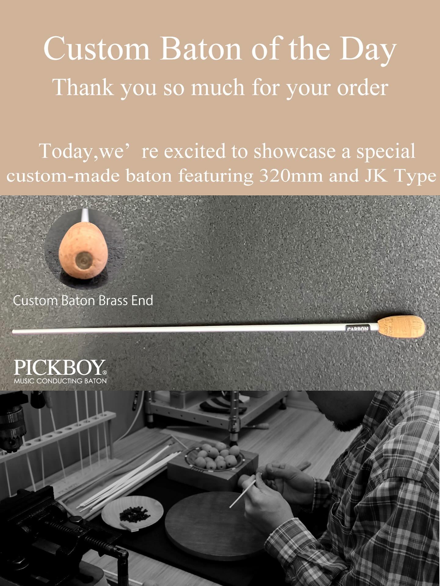 PICKBOY Conductor's Baton NC-E | Carbon Graphite Shaft & Natural C – PICKBOY Music Conducting Baton Store - 8