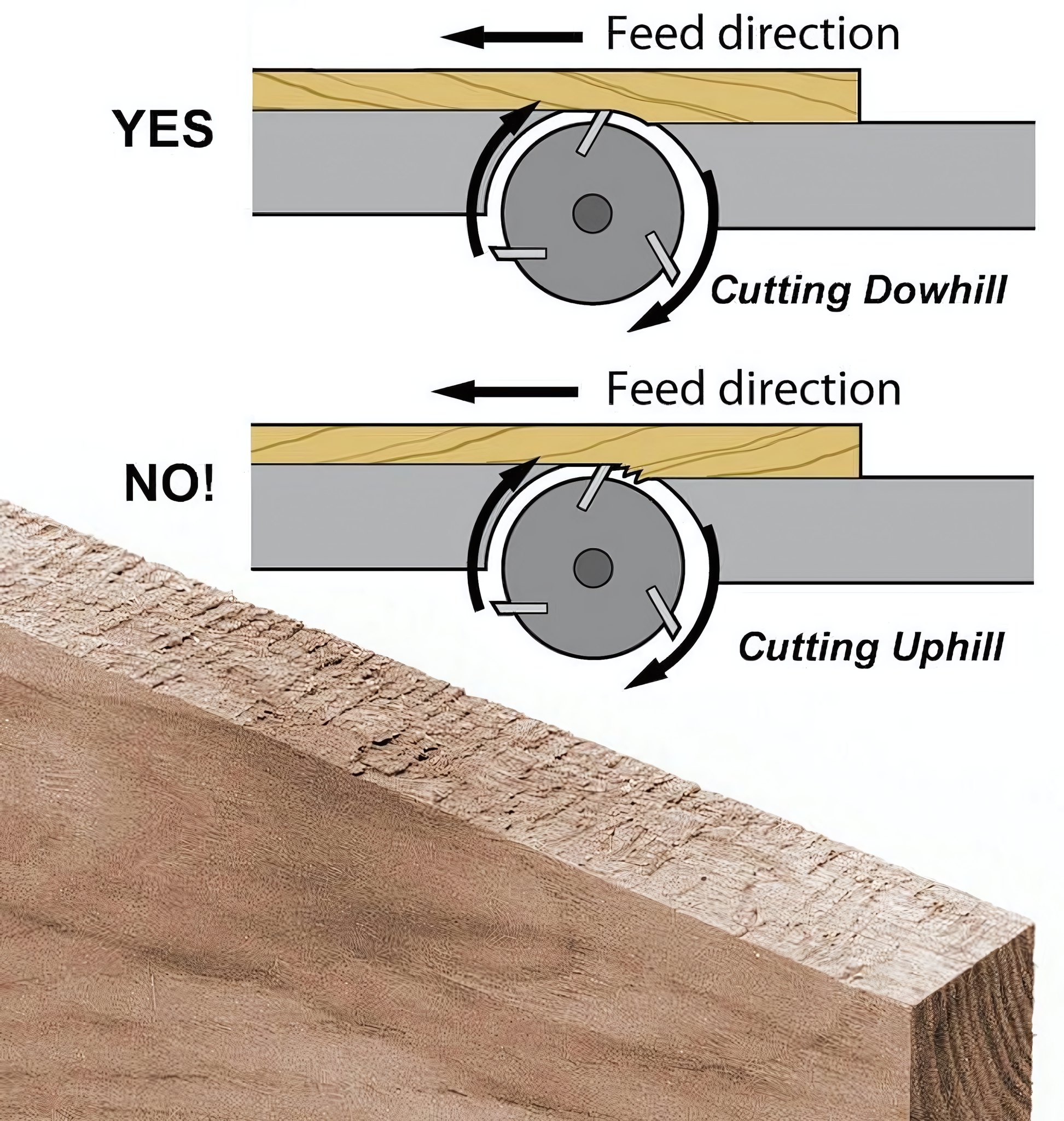 Knotsmaster - The crucial difference between two woodworking techniques ...