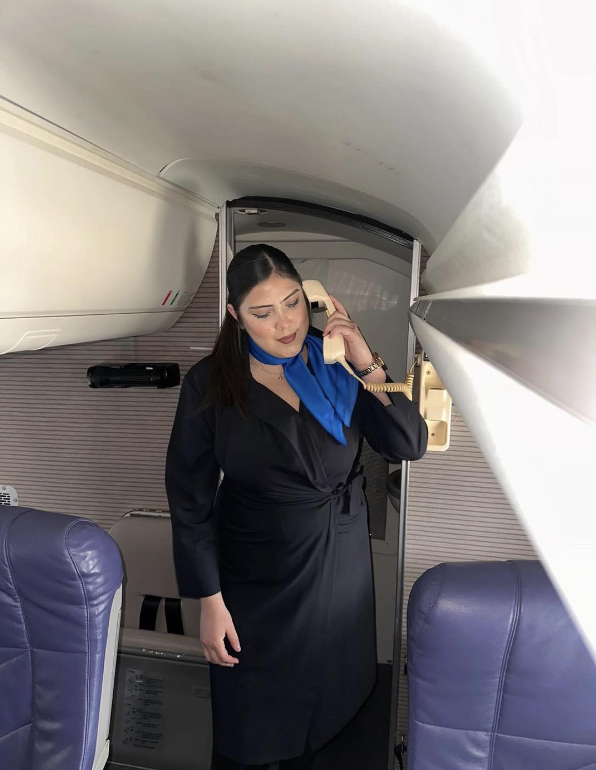 This Barbie is a flight attendant ✈️☁️