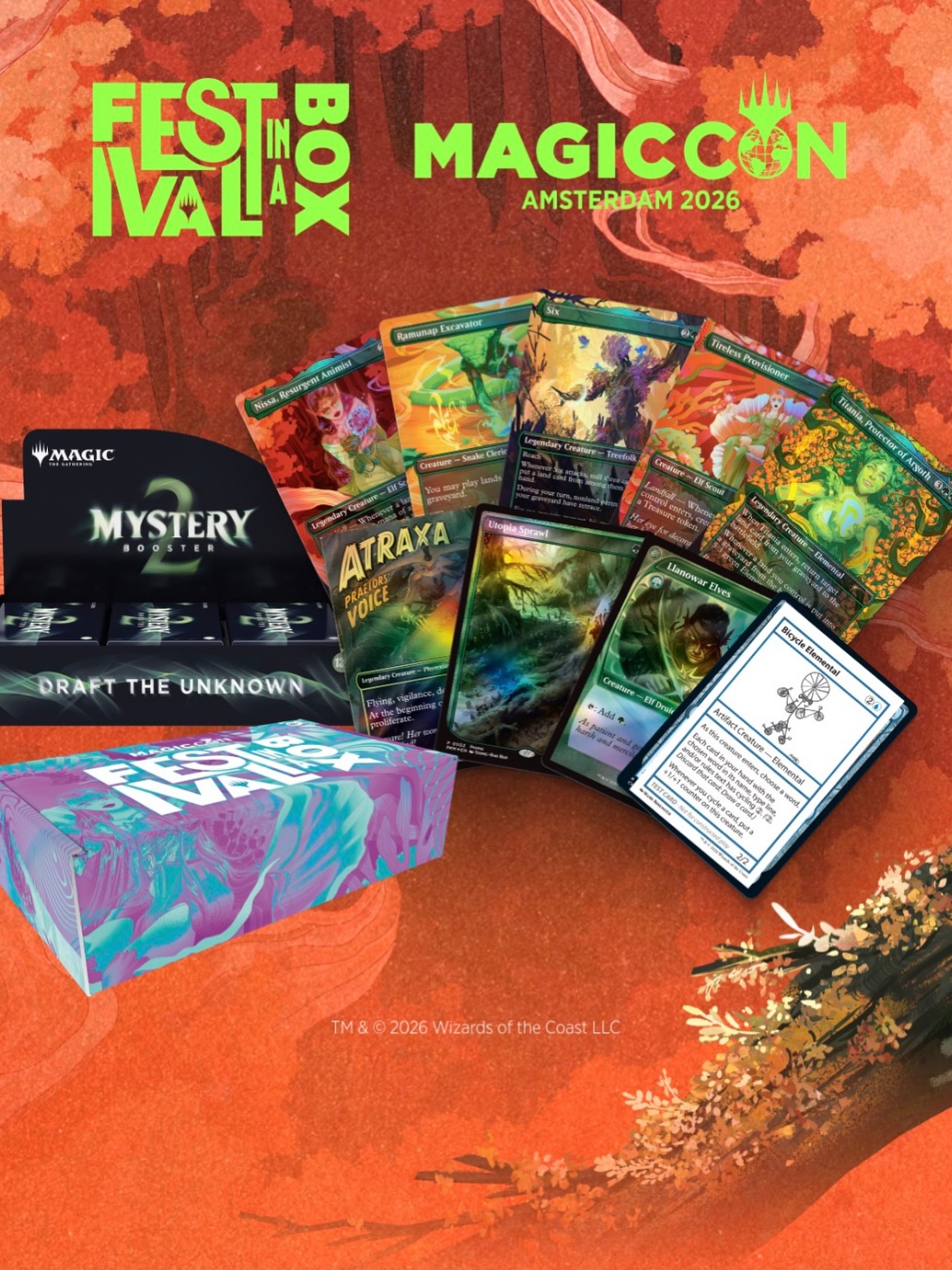 MagicCon Amsterdam 2026 festival and mystery booster details