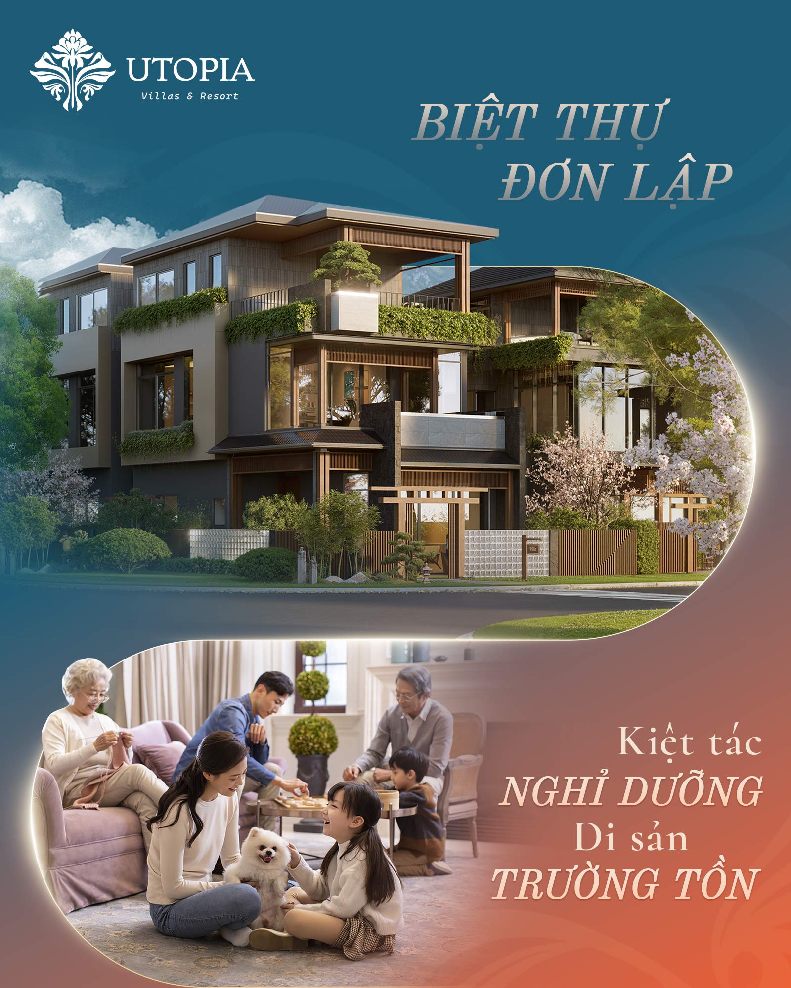 Curated visual reference: Industrial Utopia Villas Reference: Utopia Villas Resort