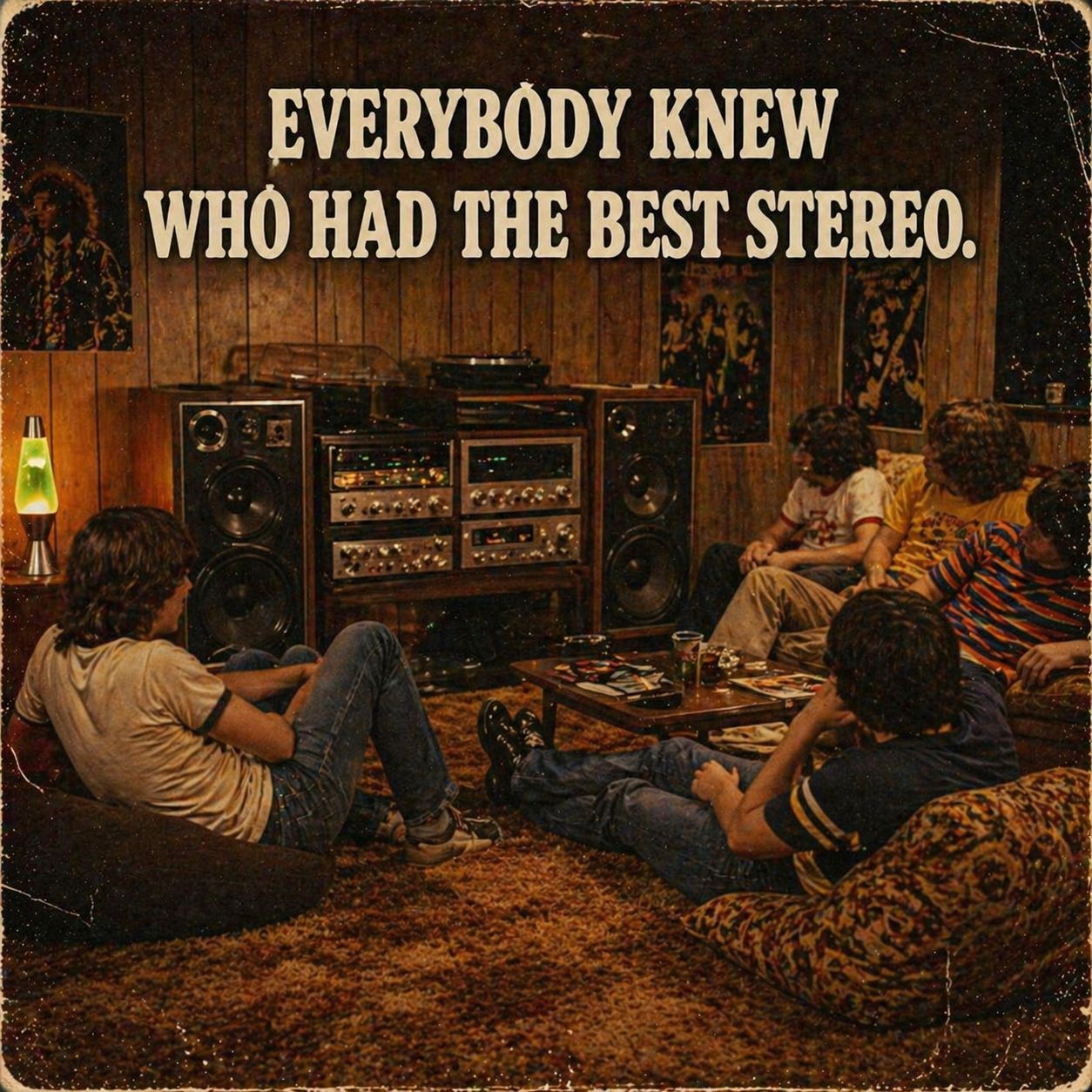 Music was better when everybody heard it together. One boombox