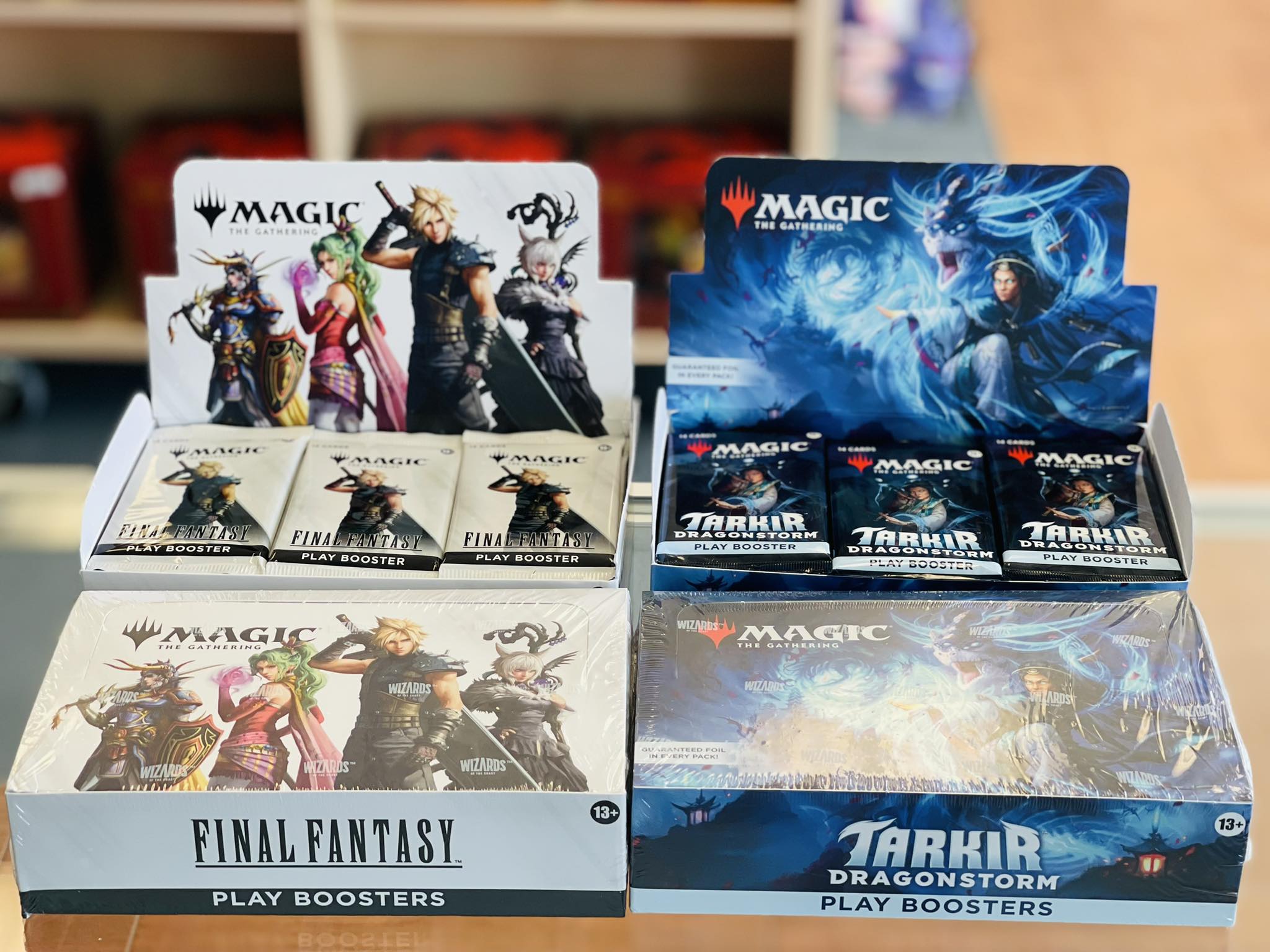 mtg final fantasy play booster box msrp Magic: the Gathering: Booster, English Version (Box 30 Packs), Trading Card Wizards of the Coast FIN D38420003 Toys and even visit their favorite locations on the back of a Chocobo MTG Final Fantasy Play Booster