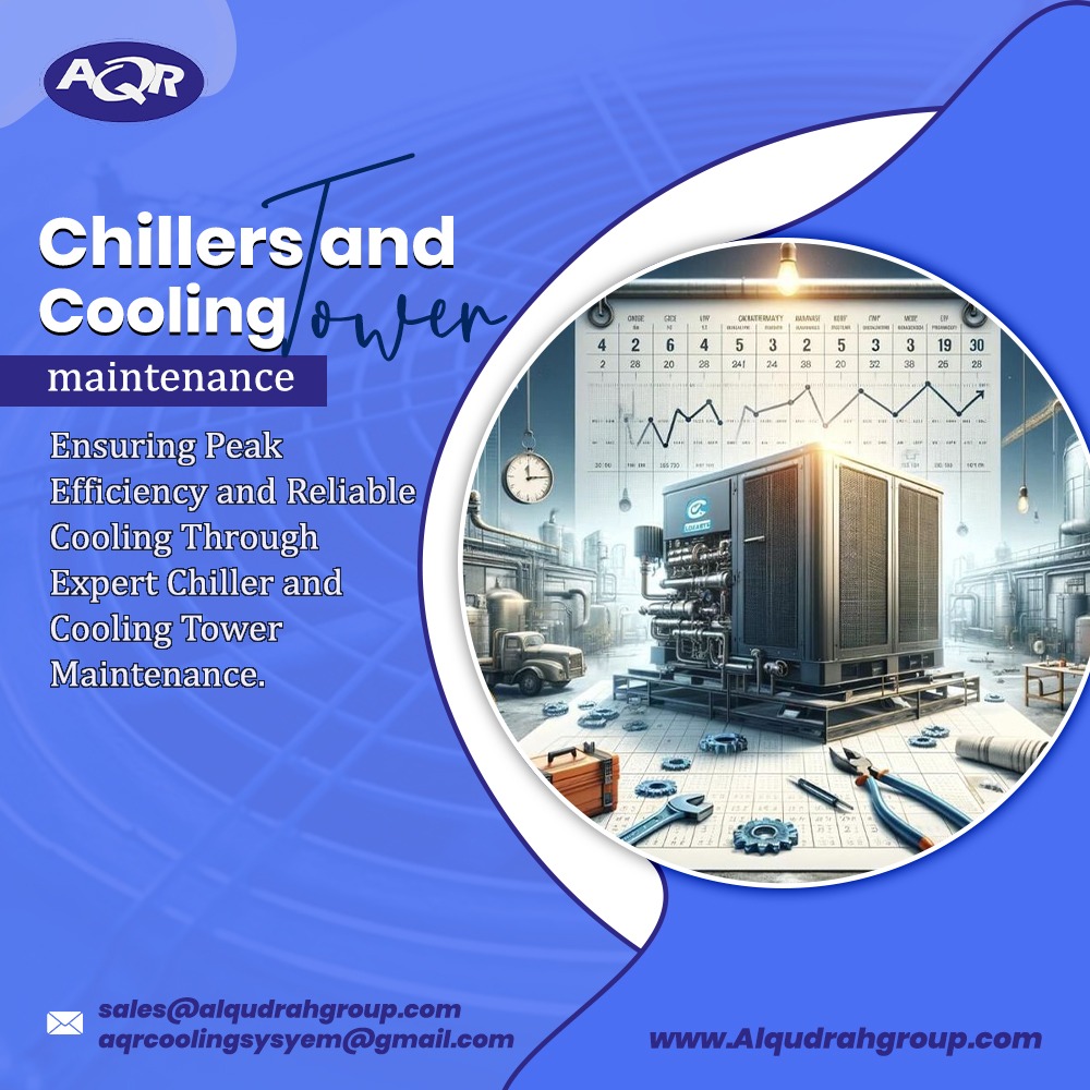 Al - ️🔥 Powering Comfort with Chillers & Cooling Towers At Al Qudrah ...