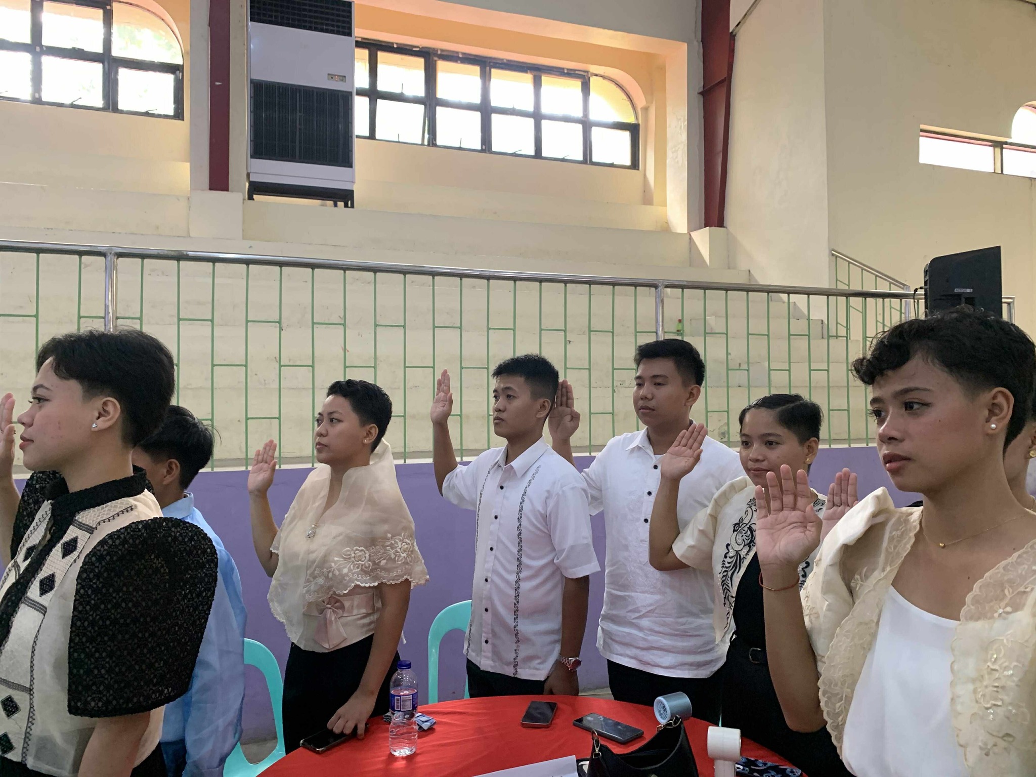 The newly elected officers of the School of Criminal Justice Education ...