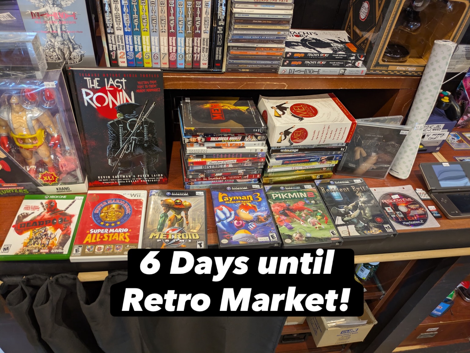 Cowabunga Collectibles' gaming and TMNT haul
