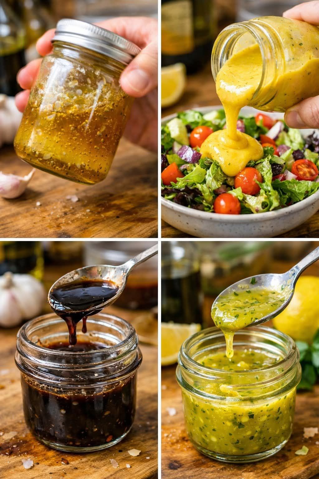 This is the easy French Vinaigrette we make on repeat in our home. Get my recipe in comments⬇