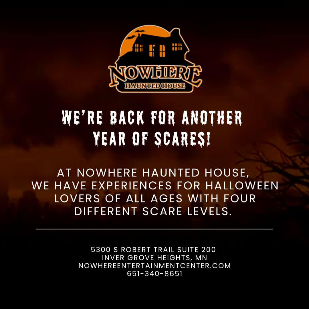 With FOUR different scare levels,... - Nowhere Entertainment | Facebook