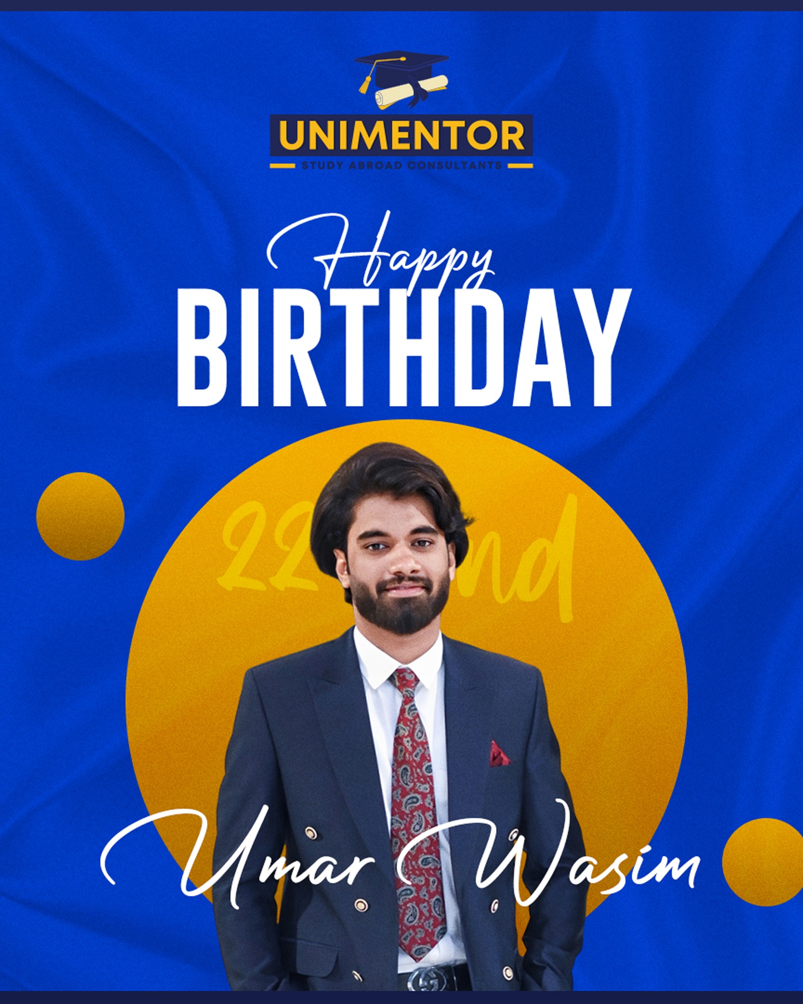 UNIMENTOR - 🎉 Happy Birthday to our talented IT Manager,... | Facebook