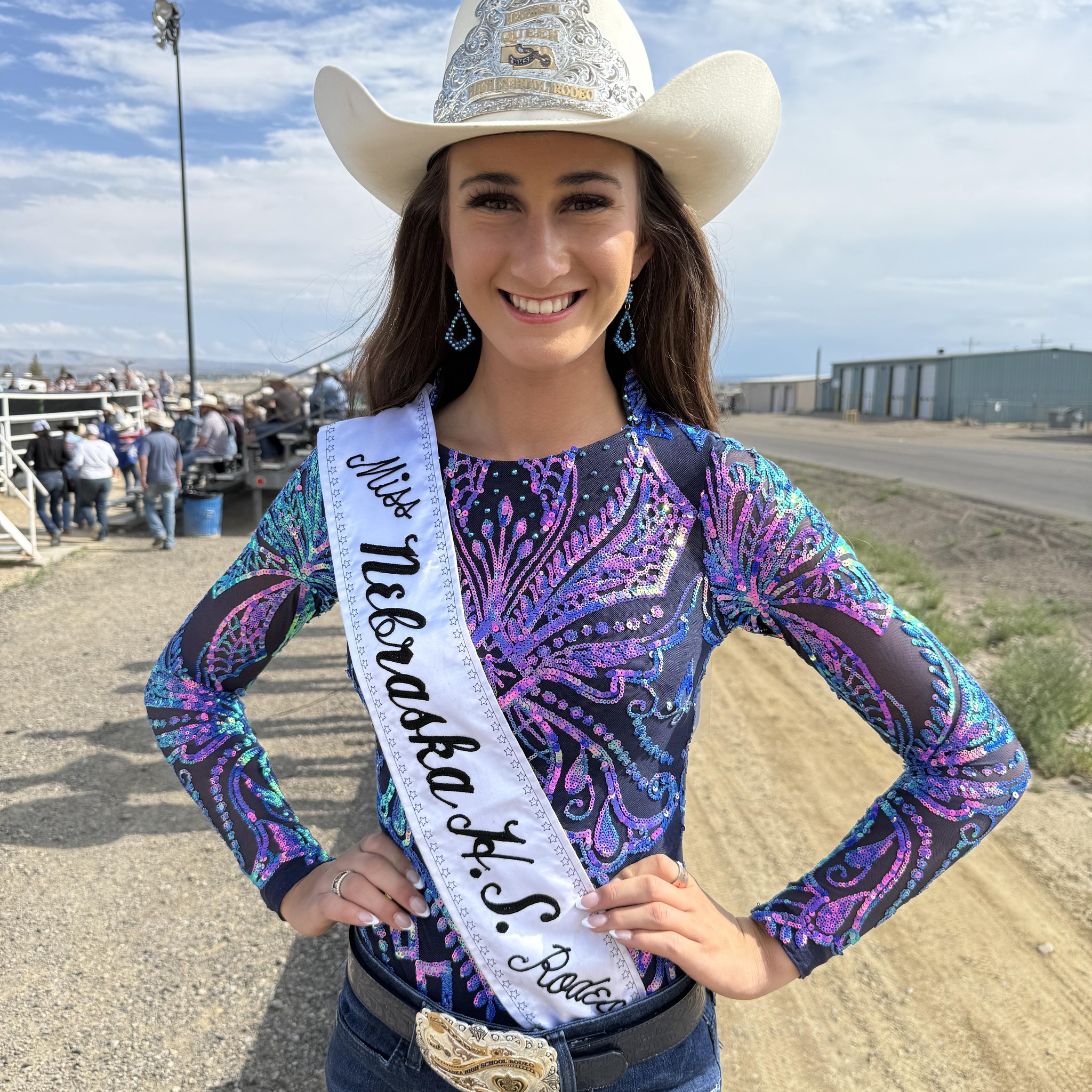 Nebraska High School... - Nebraska High School Rodeo Queen