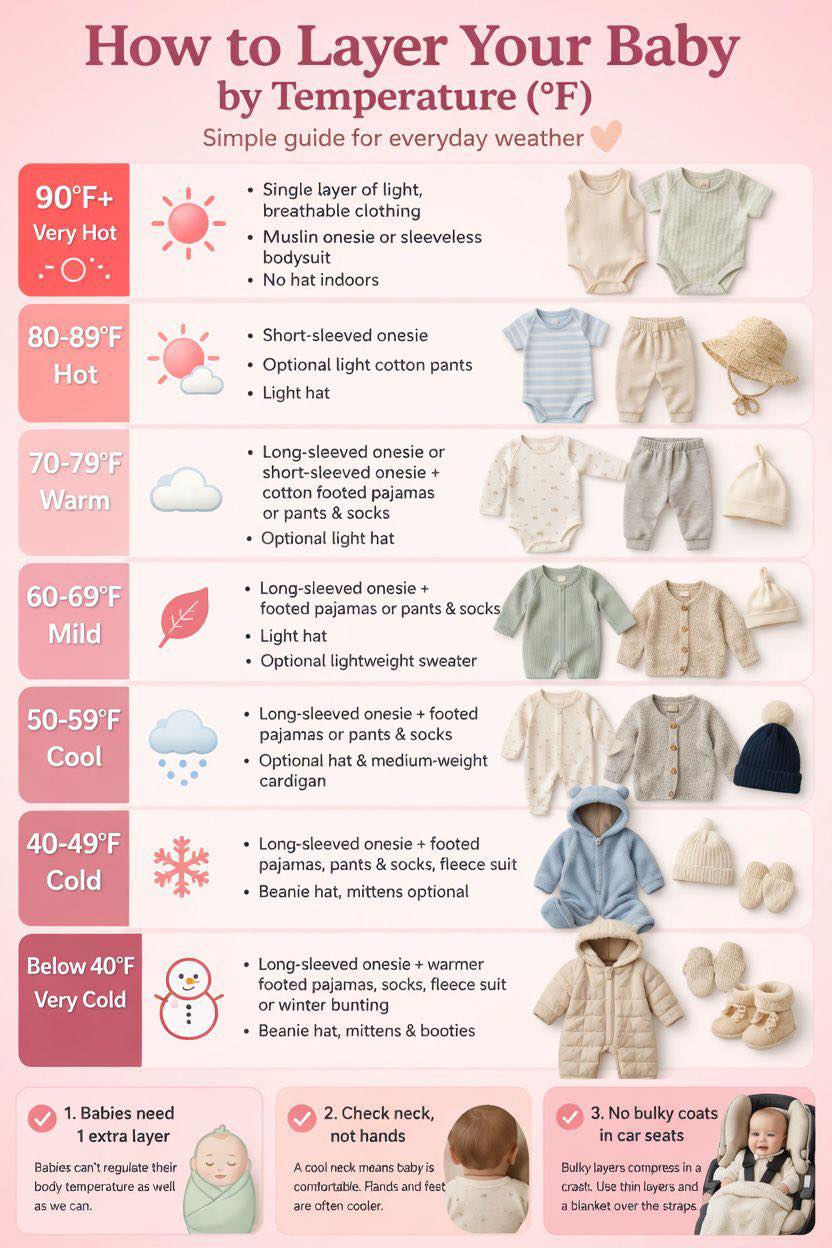 how many layers to dress a newborn Dressing your baby for comfort and wellness weather dressing baby for daytime