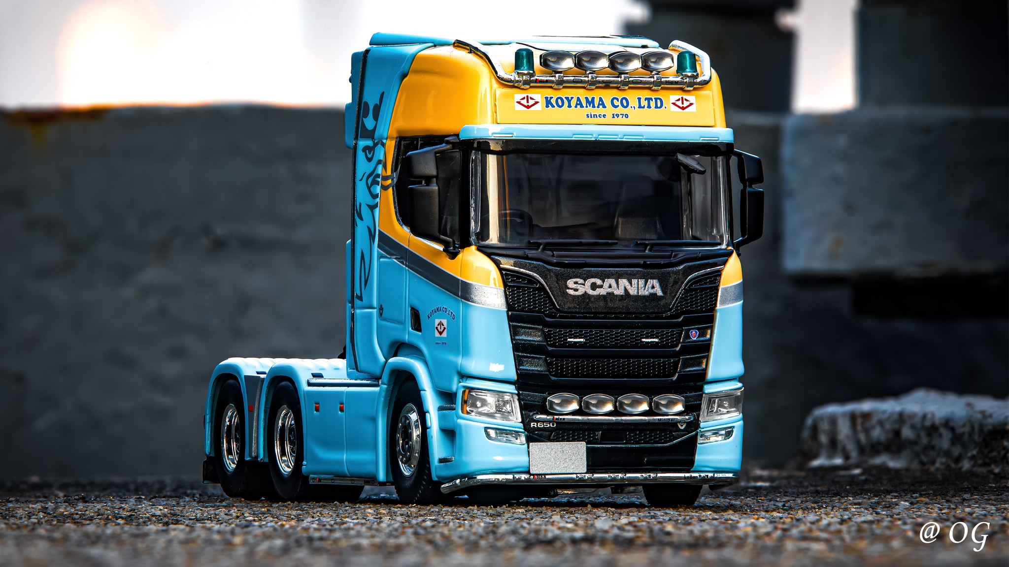 WSI 1/50 KOYAMA CO.,LTD. SCANIA R650 V8 小山8号01-4893A 🇯🇵 #wsi