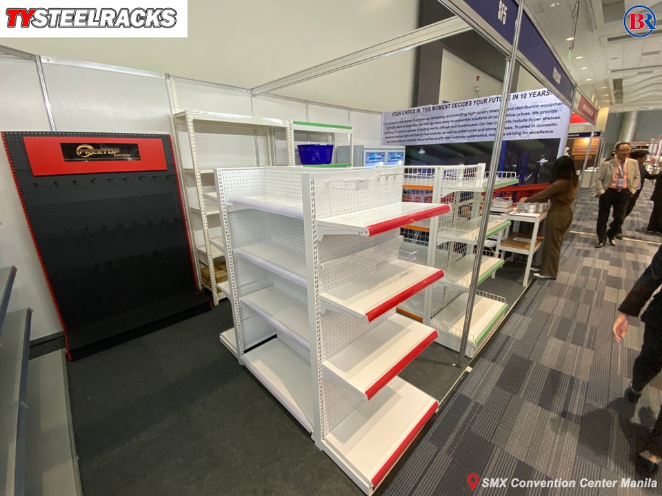 TY Gondola Rack Steel Shelves and Warehouse Storage Made in Korea