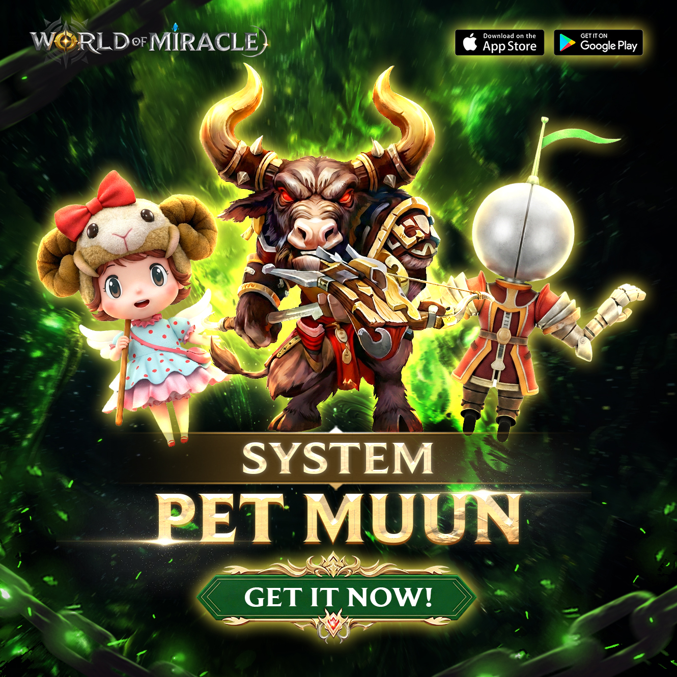 🐾 PET MUUNS – NEW FEATURE IN MU SS15... - World of Miracle | Facebook