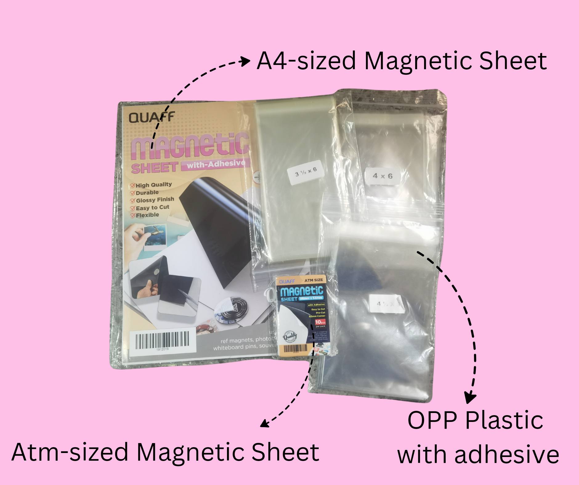 RMG - Materials para sa Ref Magnet Souvenirs A4 Magnetic Sheet (Para sa ...