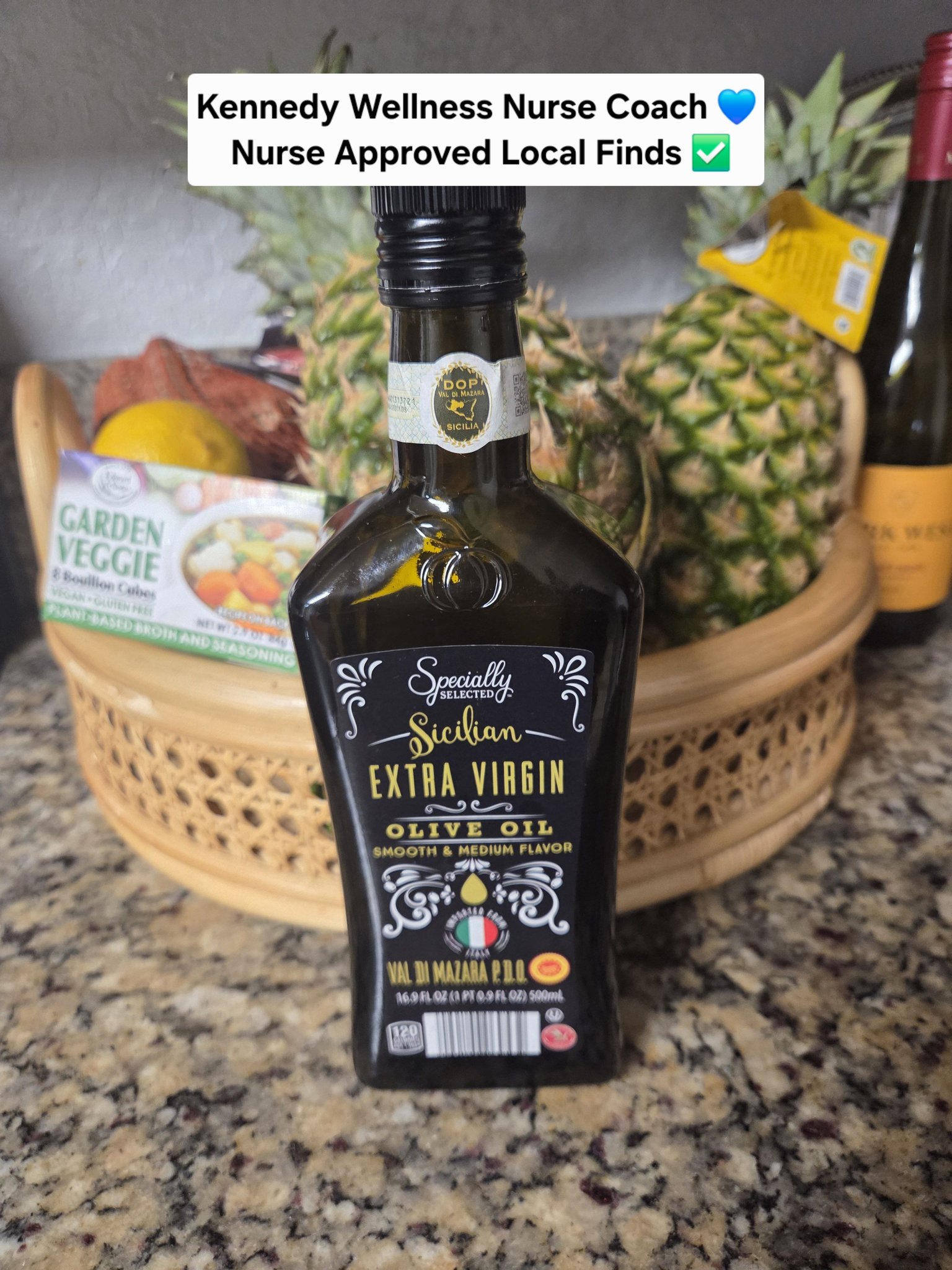 Aldi's Sicilian extra virgin olive oil for health benefits