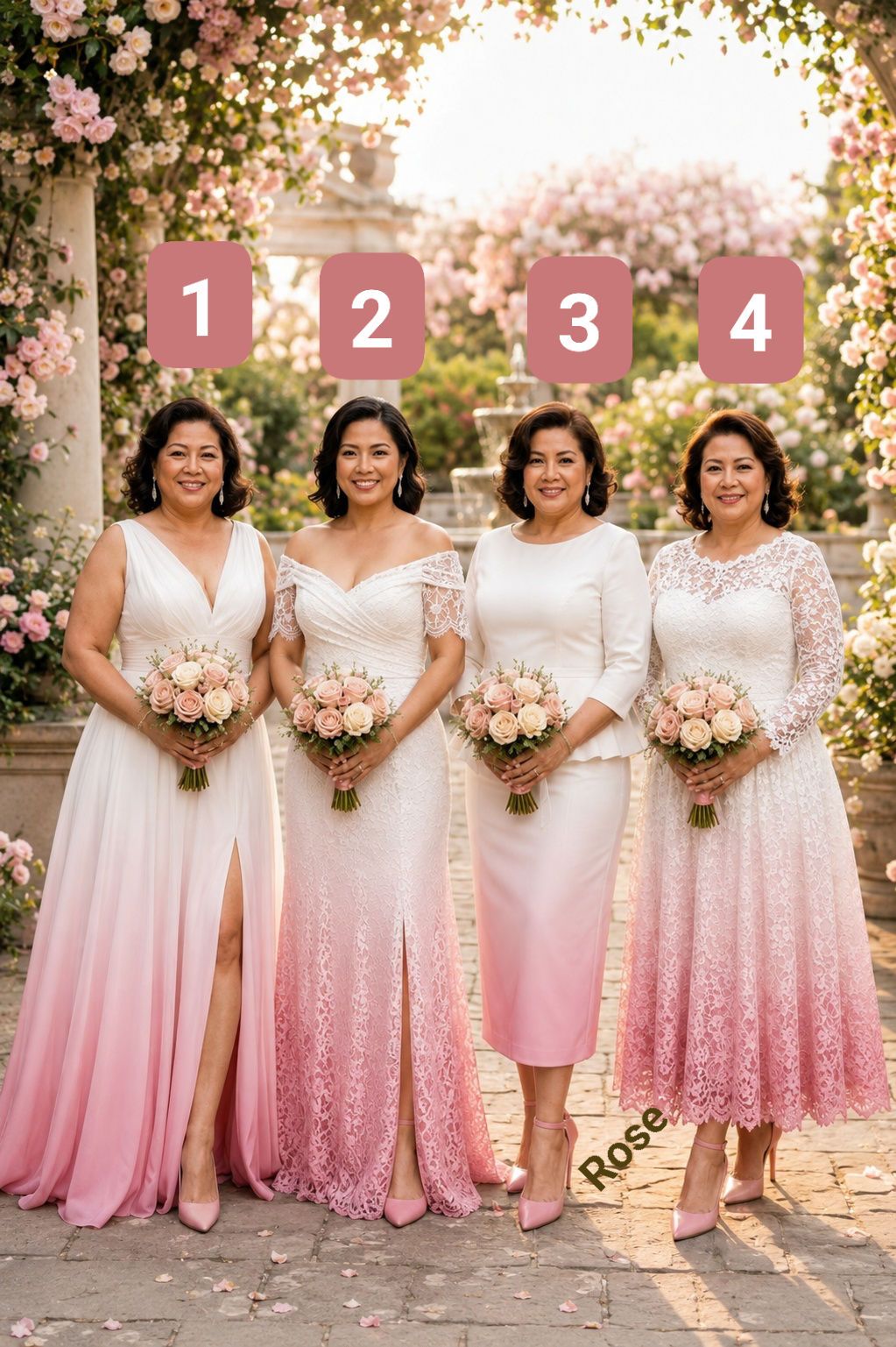 What are modern mother of the bride dresses in Westchester?