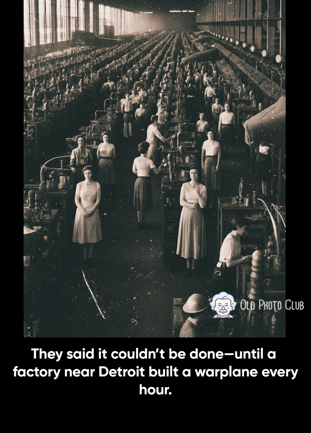 The Rosie Riveters of Detroit, 1942 | Facebook