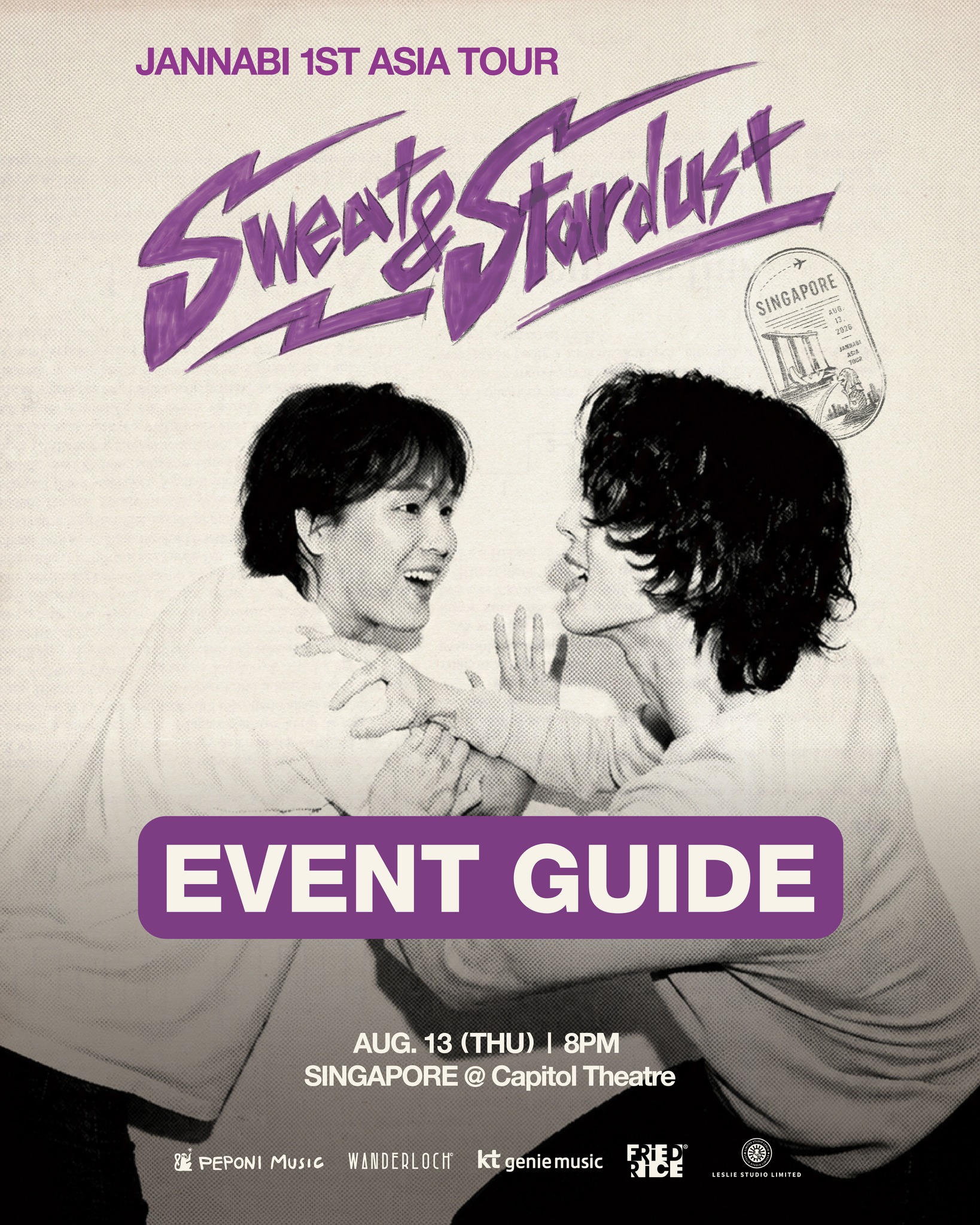 Jannabi's 1st Asia Tour: Sweat & Stardust in Singapore on August