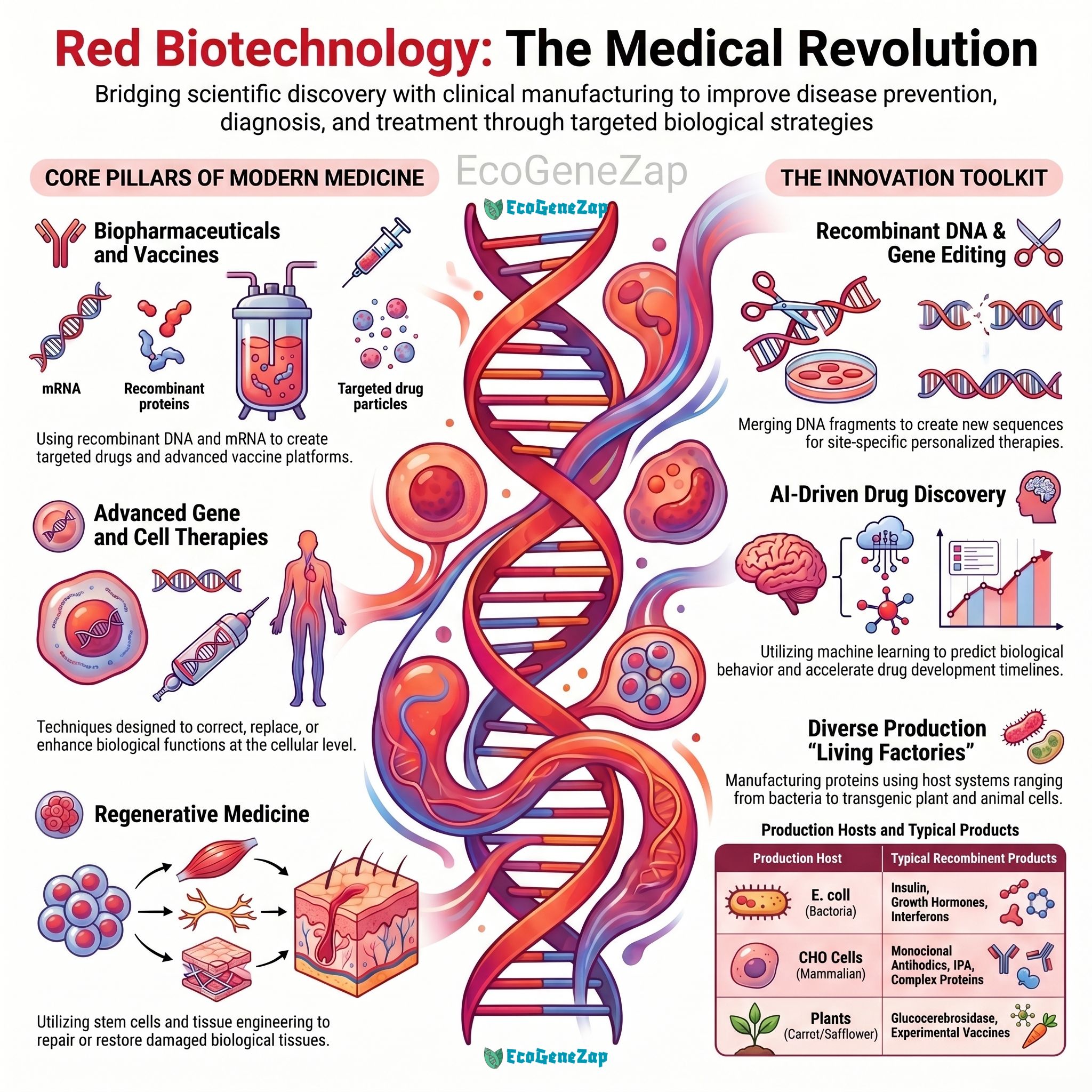 Red biotechnology and patient-centric care convergence