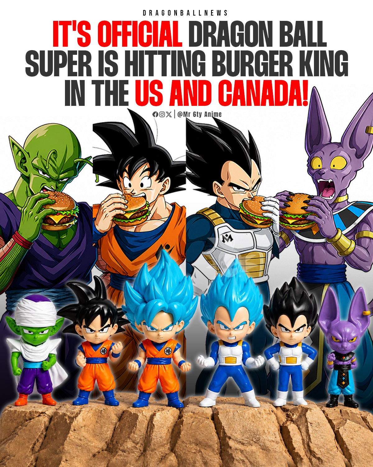 DRAGON BALL SUPER IS COMING TO BURGER KING IN THE US! Dragon Ball