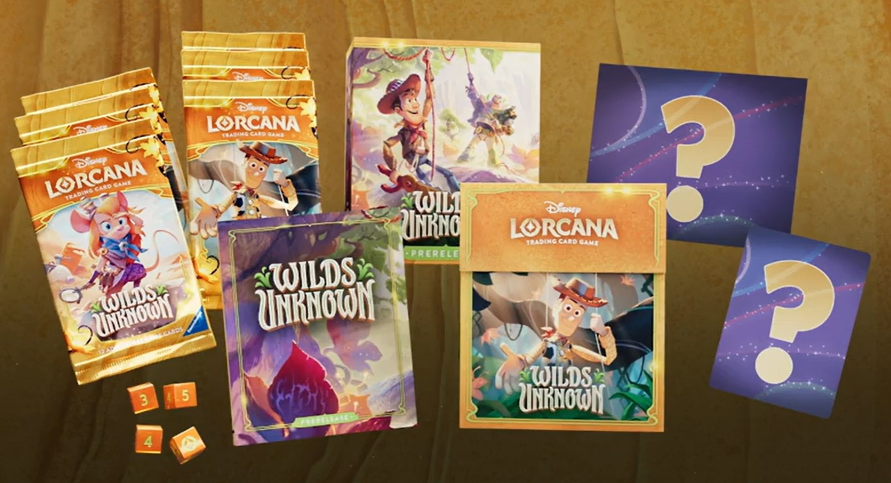 Japan releases exclusive Toy Story sleeves for Wilds Unknown
