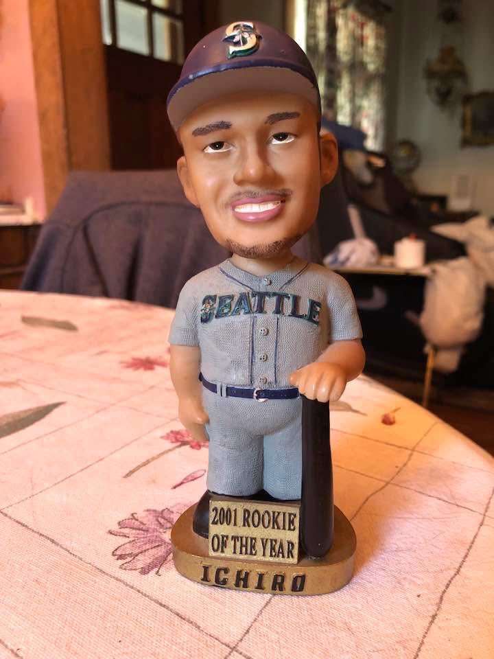 Ichiro through the years: Bobblehead edition. #IchiroHOF