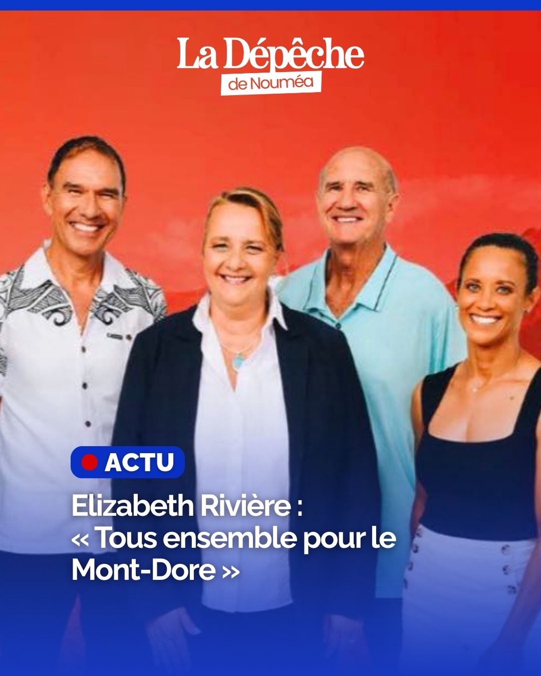 La - Elizabeth Rivière : « Tous ensemble pour le Mont-Dore » À un peu ...