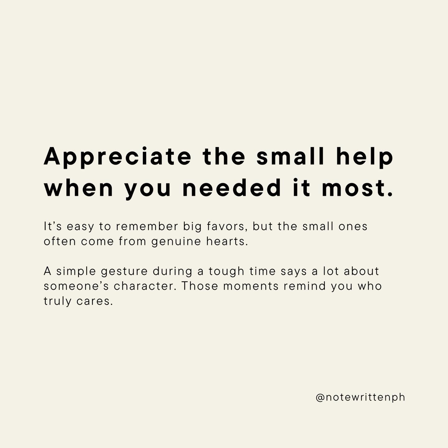 Notewritten - Small help, big impact. #fblifestyle | Facebook