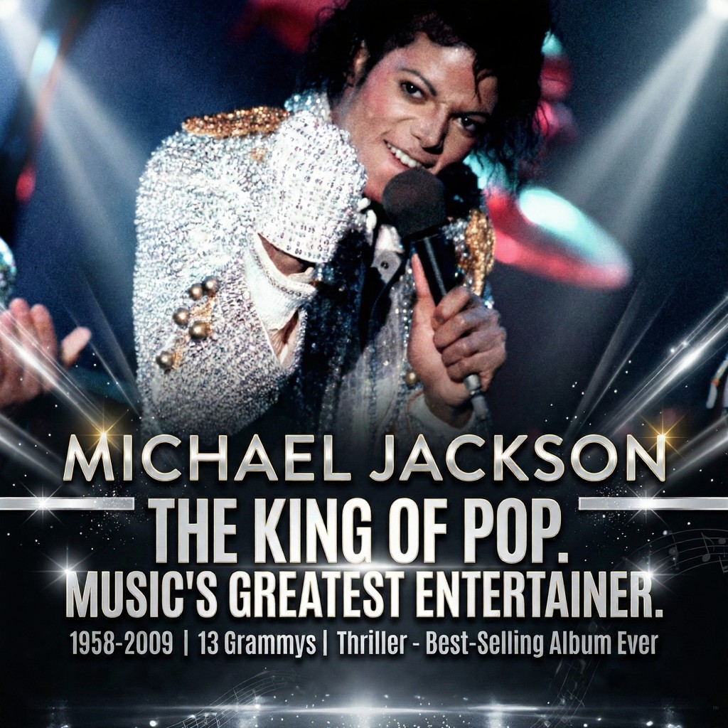 The King of Pop: Michael Jackson 👑🕺 Michael Jackson (1958–2009