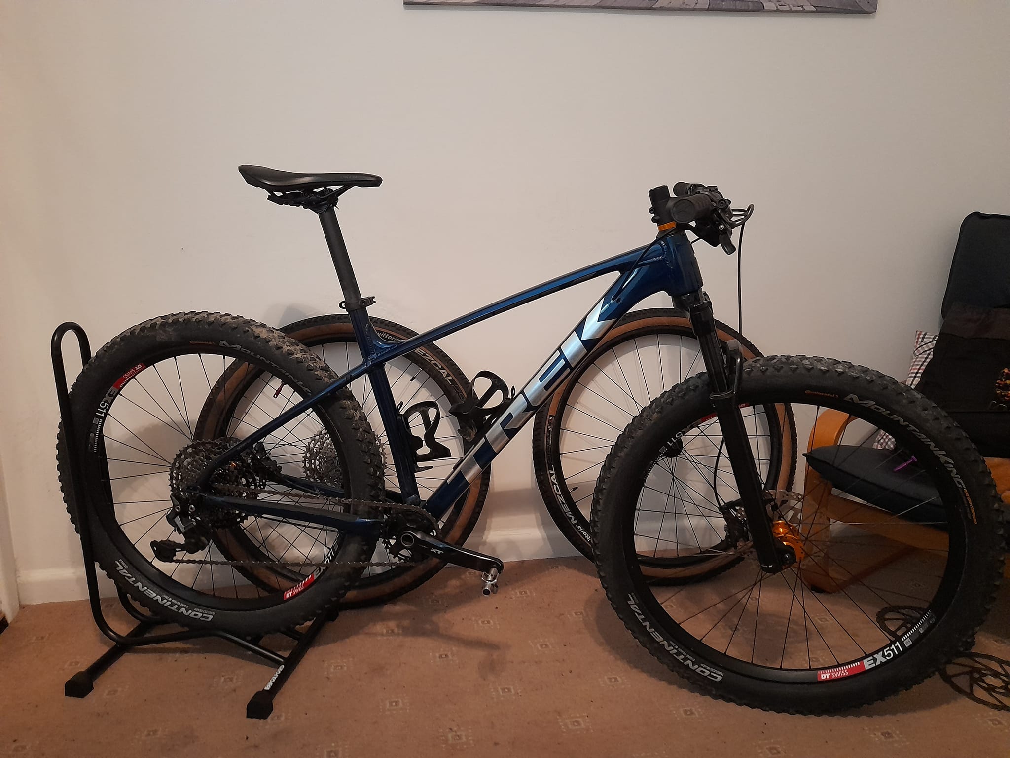 Finally got my trek back. Its a trek xcaliber 7 with quite a few 