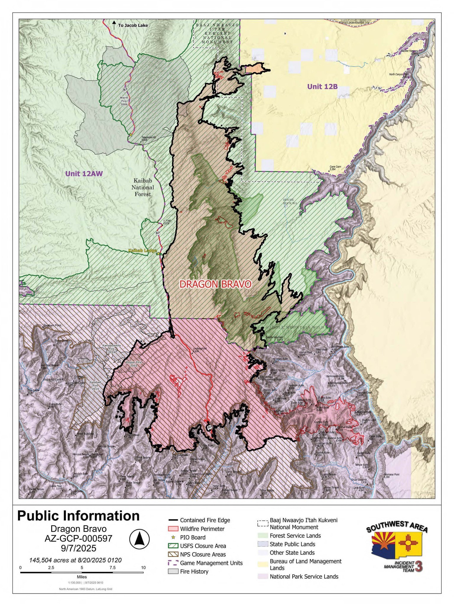 2025 Dragon Bravo... - 2025 Dragon Bravo Fire Information