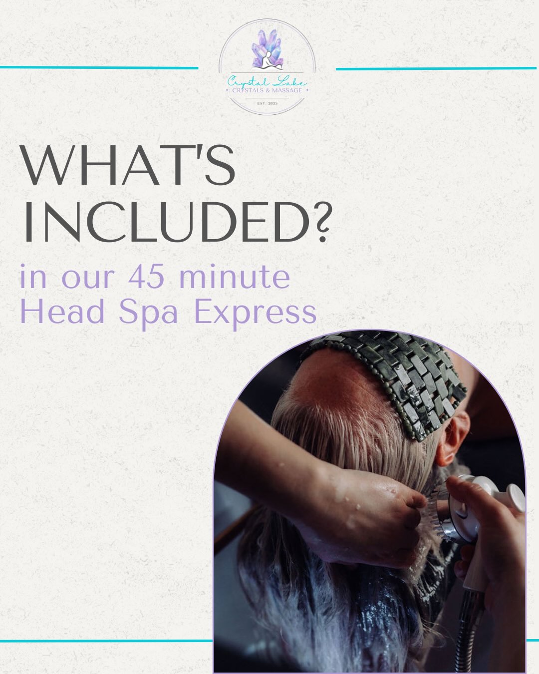 Head Spa Express treatment in Crystal Lake, Illinois